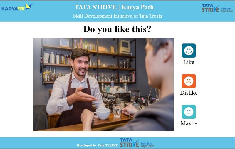 Karya Path – Tata STRIVE’s Self-Assisted Career Counselling Solution 3