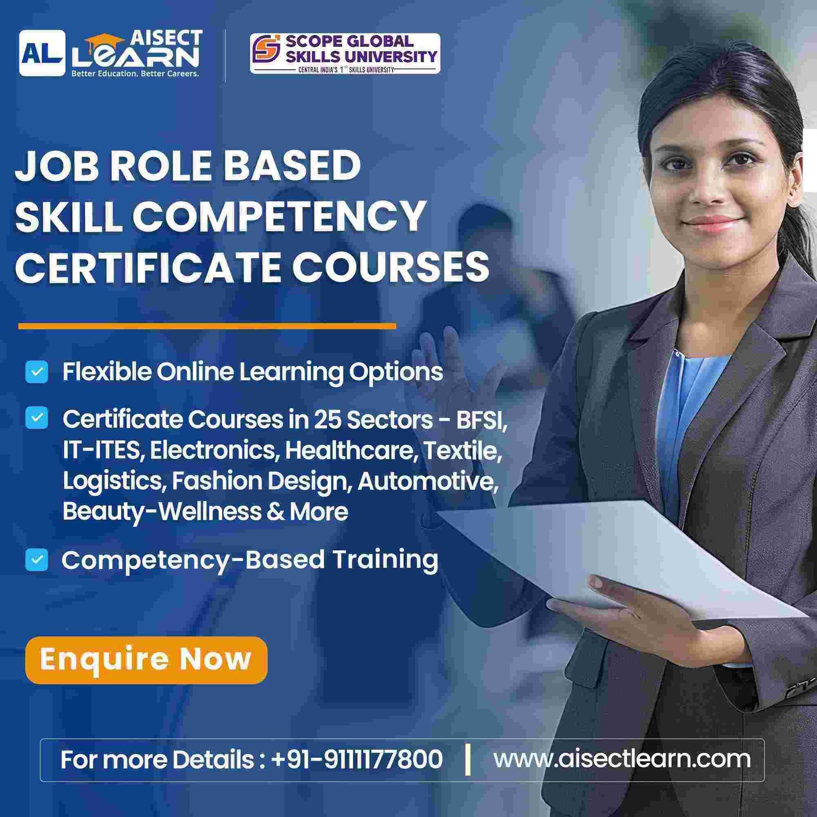 Aisect Learn_Job Role Based Certification Courses Creative Update